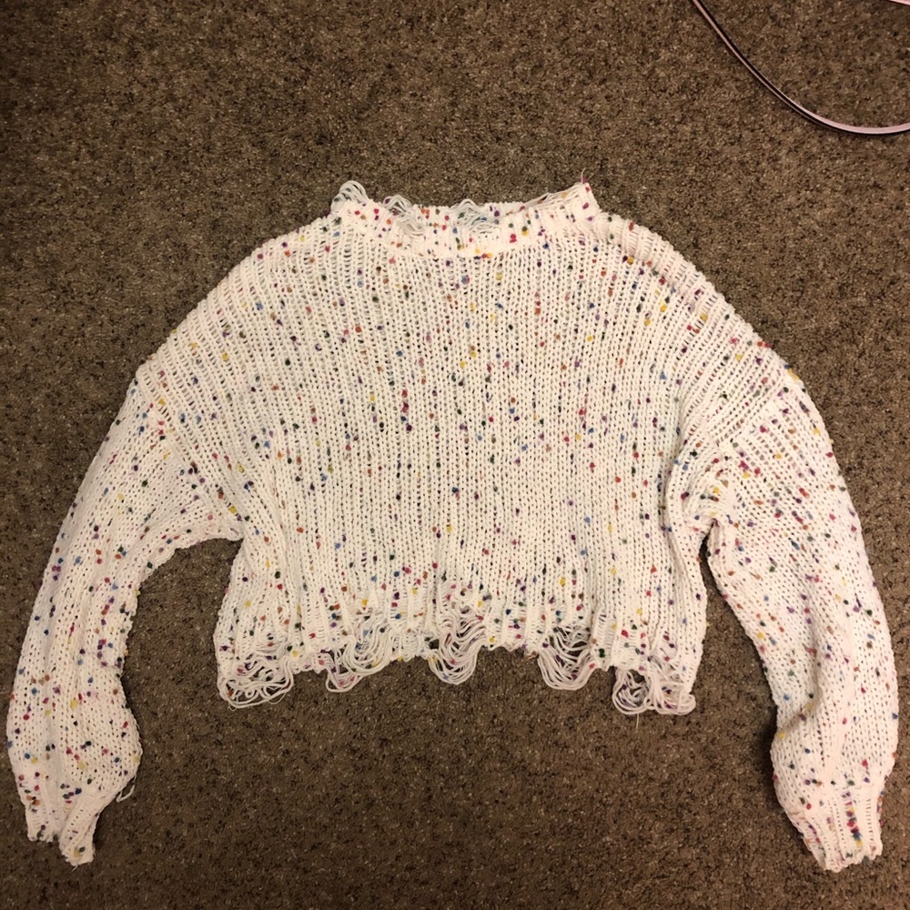 Cropped Sweater - image 2